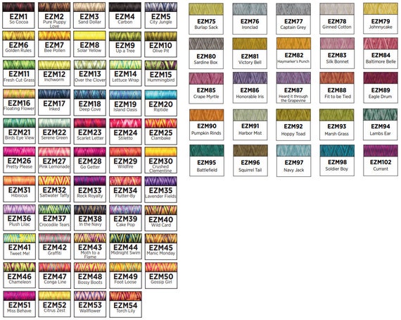 Sue Spargo Eleganza Thread 8 Wt Perle Cotton - Variegated