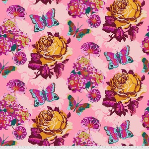 Love Always AM - Clippings (PWAH038) in Amethyst by Anna Maria Horner for FreeSpirit Fabrics HALF YARD