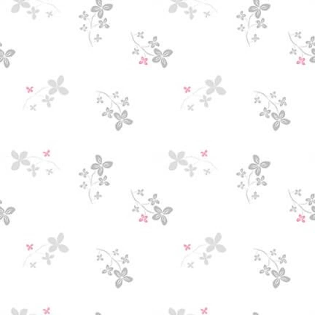 Lower the Volume - Floral (1938-01) for Blank Quilting HALF YARD