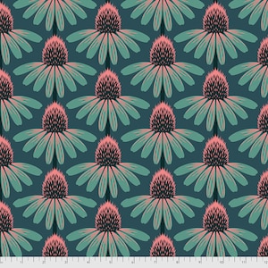 Love Always AM - Echinacea (PWAH075.Dim) by Anna Maria Horner for FreeSpirit Fabrics HALF YARD