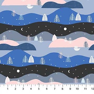 Moonlit Voyage (90050-99) for Figo Fabrics HALF YARD