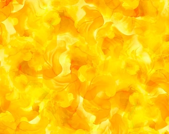 Aura (30198 S) in Gold by QT Fabrics HALF YARD