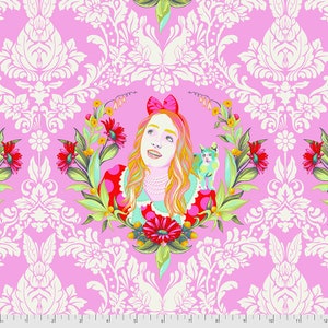 Curiouser and Curiouser - Alice (PWTP159.WONDER) in Wonder by Tula Pink for Free Spirit Fabrics HALF YARD