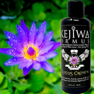 Lotus Crown Ormus - Monoatomic Gold Mineral Supplement for Activating Crown Chakra, Lucid Dreaming, Vitality, & Elevating Consciousness