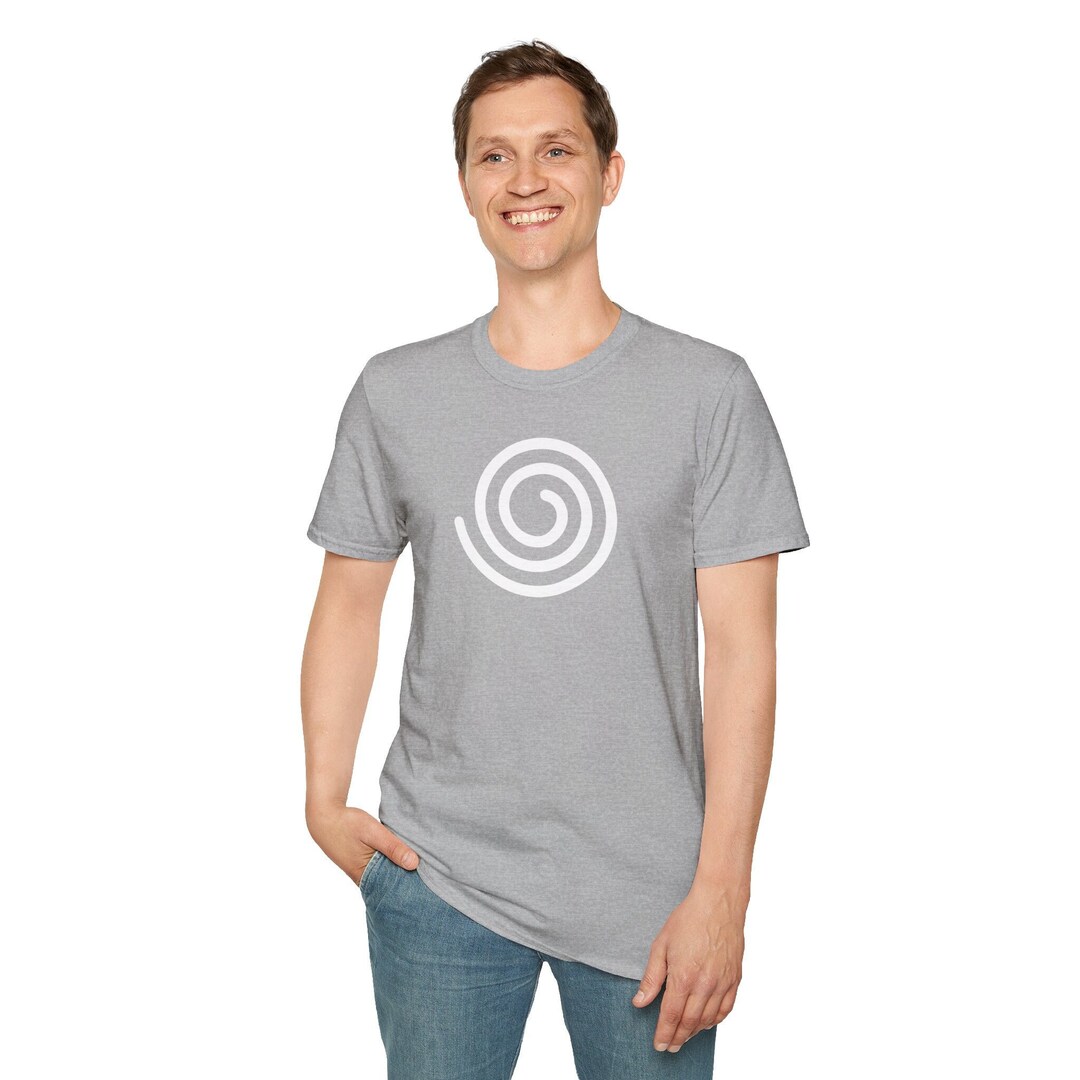 Camiseta Hombre Estampado árbol De La Vida Celta Espiral - Color Gris, Talla L, 100% Algodón