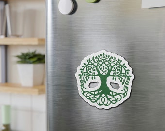 Celtic  Green Tree of Life Magnets