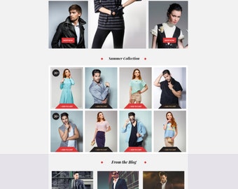 Web design to complete Wordpress website with woocommerce customization (online shop)