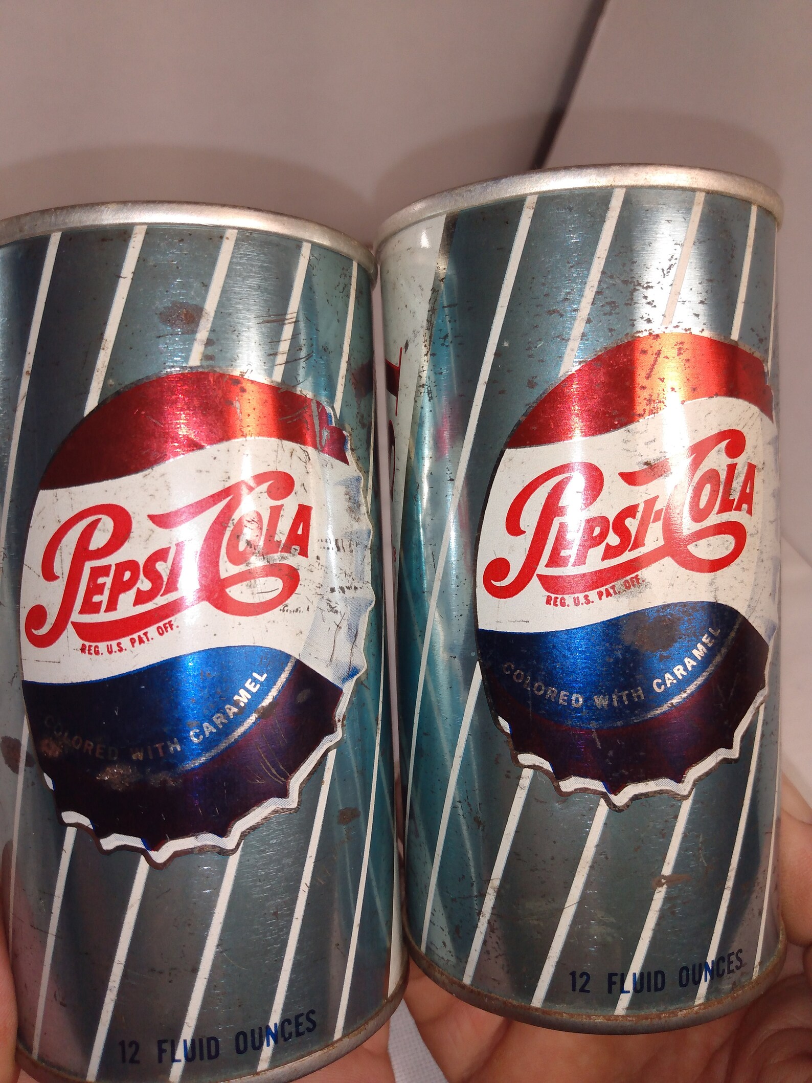 PepsiCola vintage can Etsy