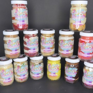 Cake Jars, Cake on the go