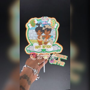 Flinstones cake topper