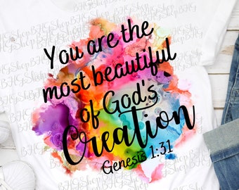 Verse Png, Christian Png, Beautiful Png, Motivational Png, Scripture Png, Sublimation Designs, Transparent Png, Watercolor Sublimation