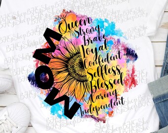 Gift For Mom Png, Mom Png, Motivational Png, Mothers Day Png, Sublimation Designs, Positive Png, Digital Download, Png Sublimation, Mug Png