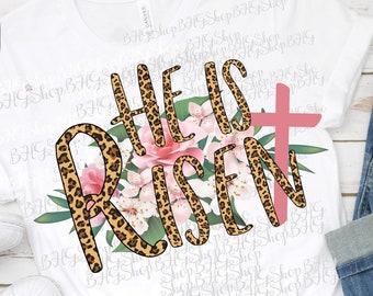 Él ha resucitado, Jesús Png, Png de Pascua, Png de la Cruz, Png cristiano, Png floral, Imprimibles de Pascua, Png de Leopardo, Png religioso, Png de versículos de la Biblia Png