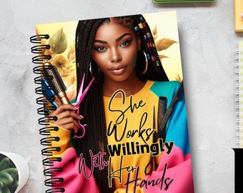 Notebook cover Proverbs 31:13 Christian Bible Verses Journal Covers PNG Design Sublimation - Planner Cover Notebook Cover