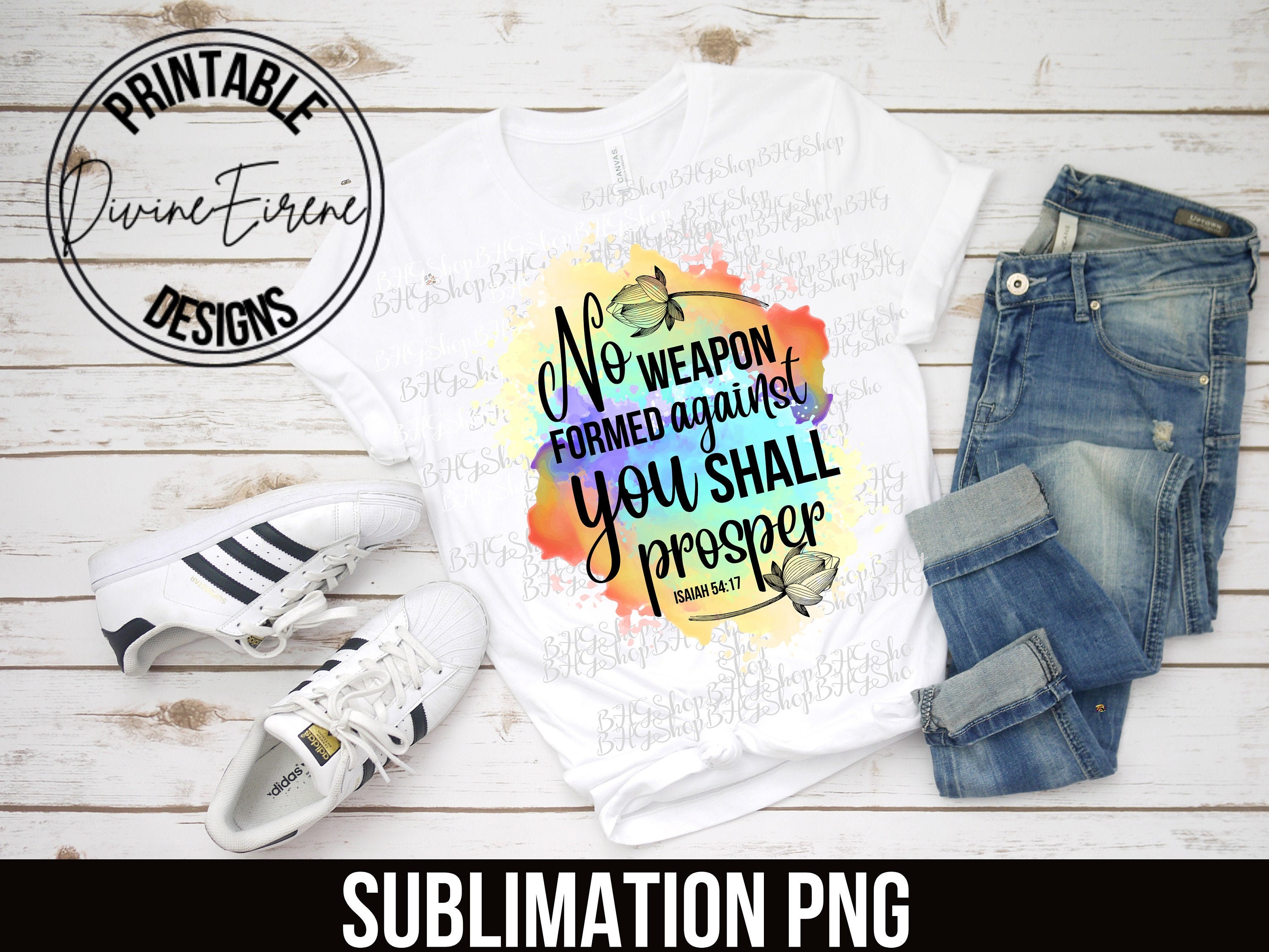 No Weapon Formed Against You Shall Prosper Isaiah 54:17 - Etsy