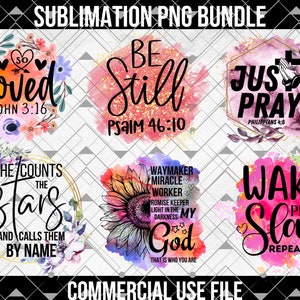 Png religioso, Paquete de versos bíblicos Png, Diseños cristianos, Descarga de diseño de sublimación, Png de las Escrituras, Png de acuarela, Png de taza de café