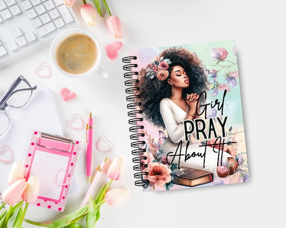 Daily Prayer Journal, Bible Study Gratitude Journal Digital Planner Devotional Faith-Based Planner - Prayer Journaling Bible Study Printable