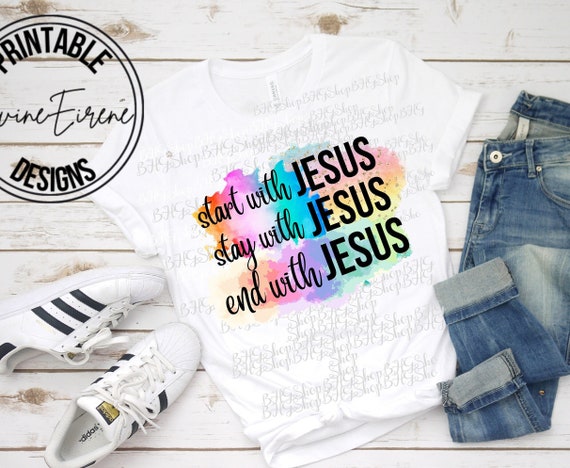 There Was Jesus Rainbow Religious Motivational Bible Verse T Shirts There Was Jesus Rainbow Religious Motivational Bible Verse T Shirts
