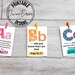 ABC Scripture Memorization, Printable ABC Cards, Alphabet Scripture ...
