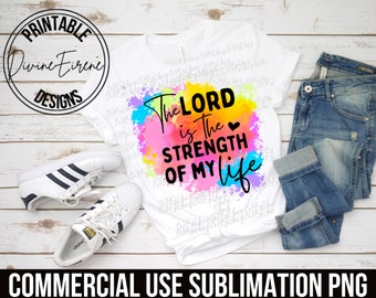 Colorful Png Design, Bible Png, Scripture Sublimation, Watercolor Design, Christian Tshirt Design, Coffee Mug Png, Religious Png Designs