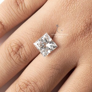 Princess Square Cut Lab Grown Loose Diamond / 2.04 CT I/VVS2 Loose Diamond for Engagement Ring / IGI Certified Lab Man Made Diamond, TV852