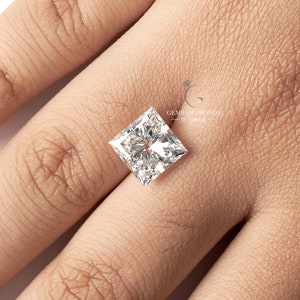 Princess Square Cut Lab Grown Loose Diamond / 2.35 CT E/VS2 Loose Diamond for Engagement Ring / IGI Certified Lab Man Made Diamond, TV771