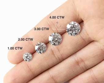 Certyfikowany przez IGI diament o masie od 0,50 CTW do 10,00 CTW – EF/VS1, okrągły, brylantowy, laboratoryjnie hodowany, luzem, do pierścionków, kolczyków, diament CVD, LG2