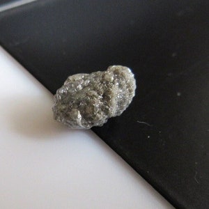 1 Piece 10x6x5mm Grey Rough Natural Diamond, Natural Grey Raw Rough Loose Diamond, SKU-DD151/10