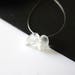 2 Pieces 4.5mm Rare Clear White Diamond Briolette Beads, Clear White diamond faceted Tear Drop Beads, Matched Pairs, Dds466