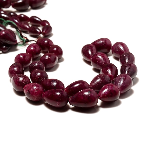 ルビー ビーズ 14個セット ルビー ビーズ 14個セット