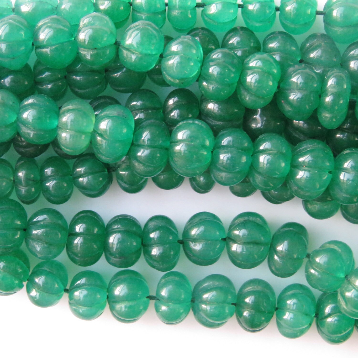 Michaels Mint Jade Round Beads, 8mm by Bead Landing, Green