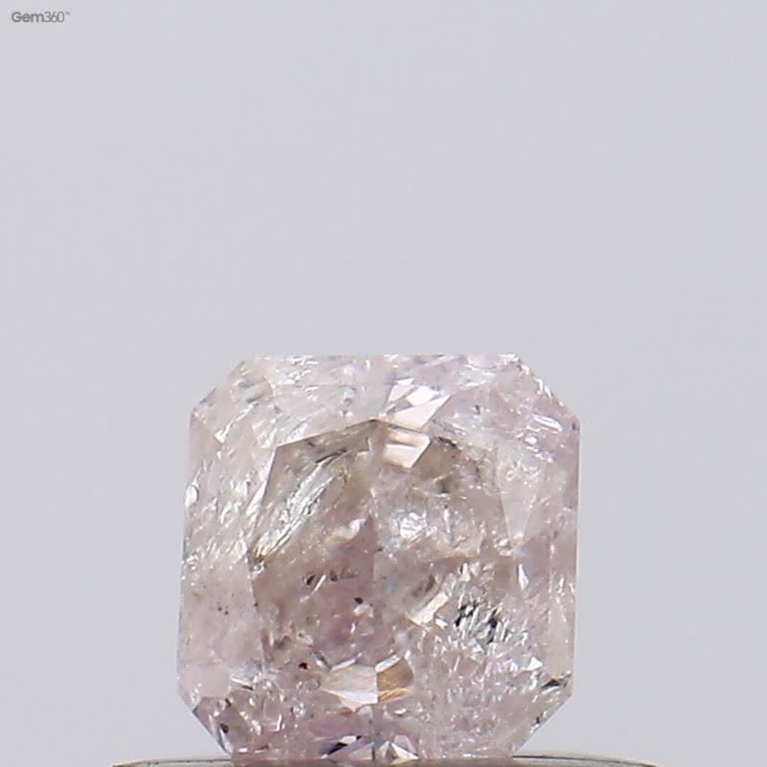 Diamant Naturel Brut Taille émeraude - Couleur Bleu (traitée), 0,55 Carats, 5.71mm - Pour Collection Ou Joaillerie