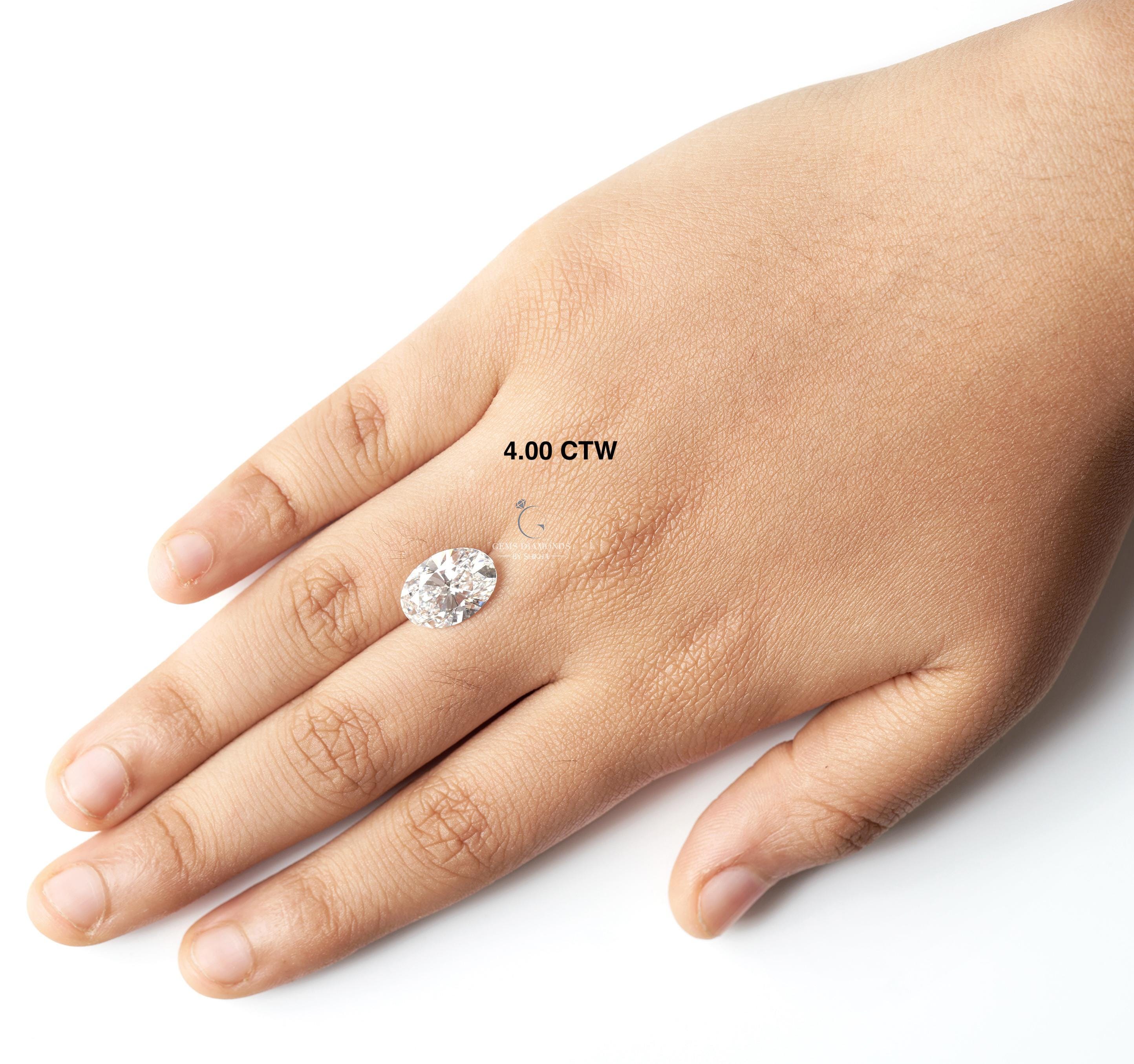 IGI認定 1ct/1.5ct/2ct/2.5ct/3ct/4ct/5ct/6ct/7ct EF/VS1 オーバル 