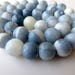 Natural Tiffany Blue Opal Smooth Round Beads, Peruvian Blue Opal Beads, 7mm To 8mm Beads And 10mm To 11mm Beads, Blue Opal Jewelry, GDS914