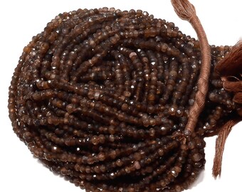 4mm Andalusite Beads, Faceted Rondelle Beads, Andalusite Gemstone Beads, 13.5 Inch Strand, SKU-AA21