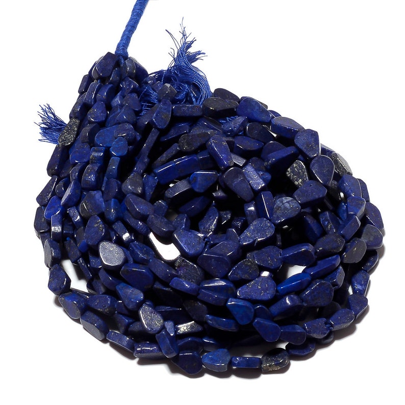 8mm Beads SKU-SS49 Natural Lapis Beads 10 Strands Wholesale Lapis Lazuli Beads 14 Inch Strand Straight Drilled Pear Beads