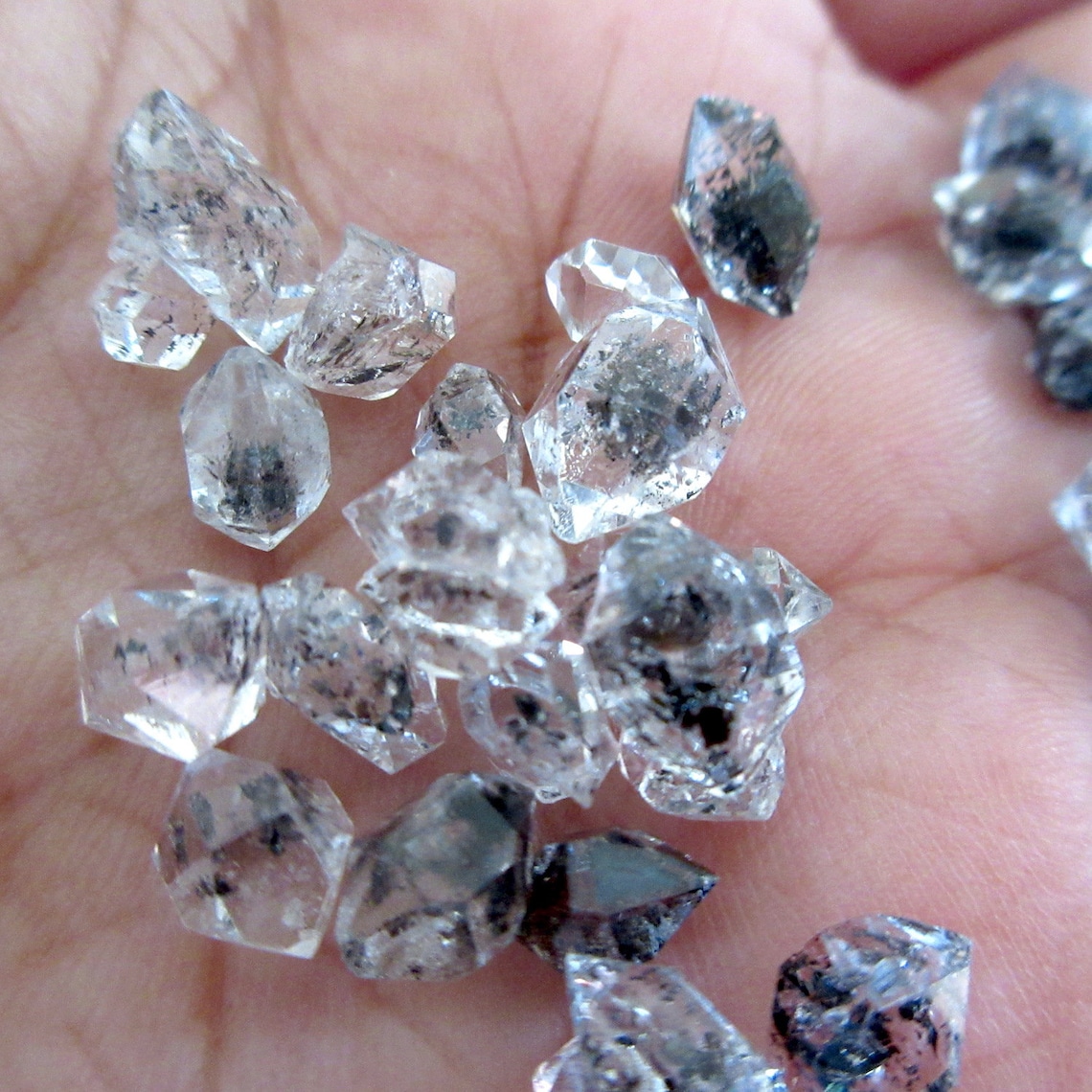 Herkimer Diamond Loose Raw Rough Herkimer Diamond Loose Etsy