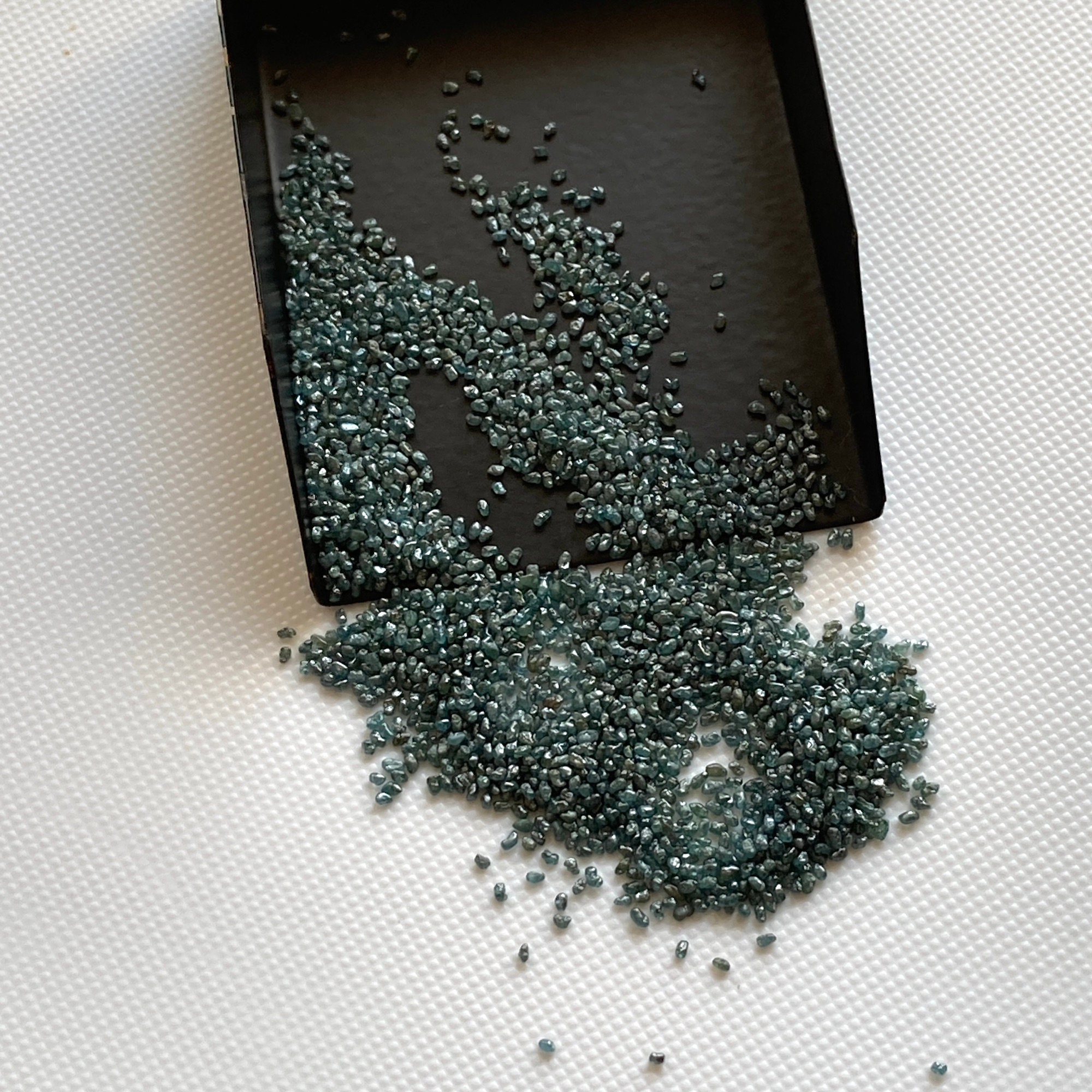 5CTW/50CTW Natural Blue Rare Smooth Diamond Dust, Natural