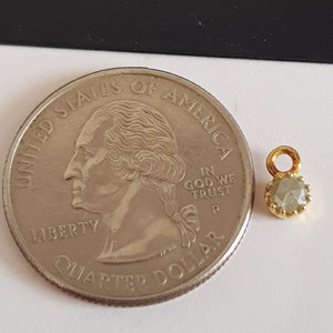 4,5 mm natuurlijke grijze enkele lus diamanten ring spantang connector klaar voor gebruik voor oorbel hanger 925 zilveren diamanten spantang DDS509/12 afbeelding 8