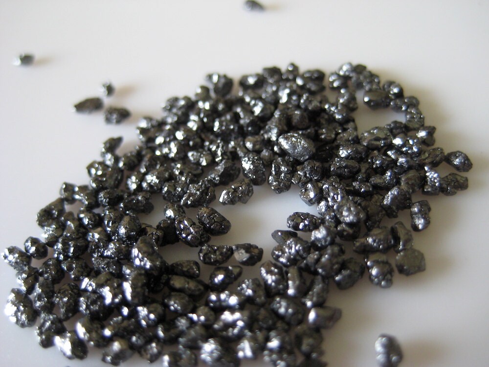 Lot De 2 Carats De Diamants Bruts Marron Non Coupés - Pureté I3 - Qualité Industrielle - Provenance Inde/Afrique Du Sud