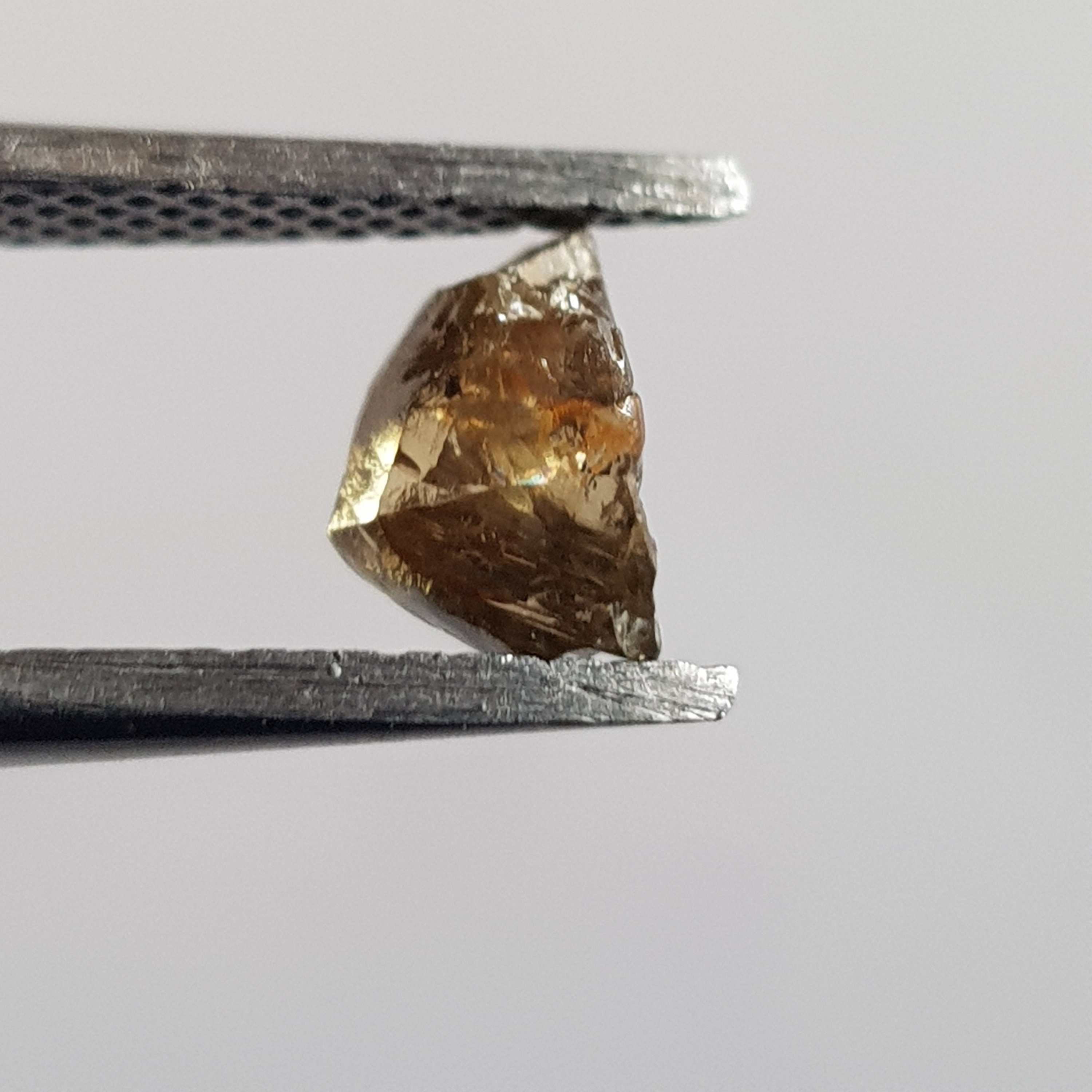 1 Piece Mm/1.12ctw Natural Clear Red/brown Raw Rough Diamond Loose