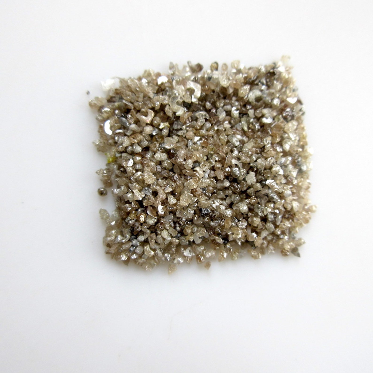 5 Carats Natural Raw Diamond Dust Black Blue Yellow White Etsy