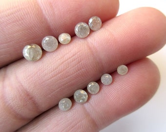 Natural White Round Brilliant Cut Diamond – Loose Faceted Solitaire Stone for Ring, SKU DDS44/12