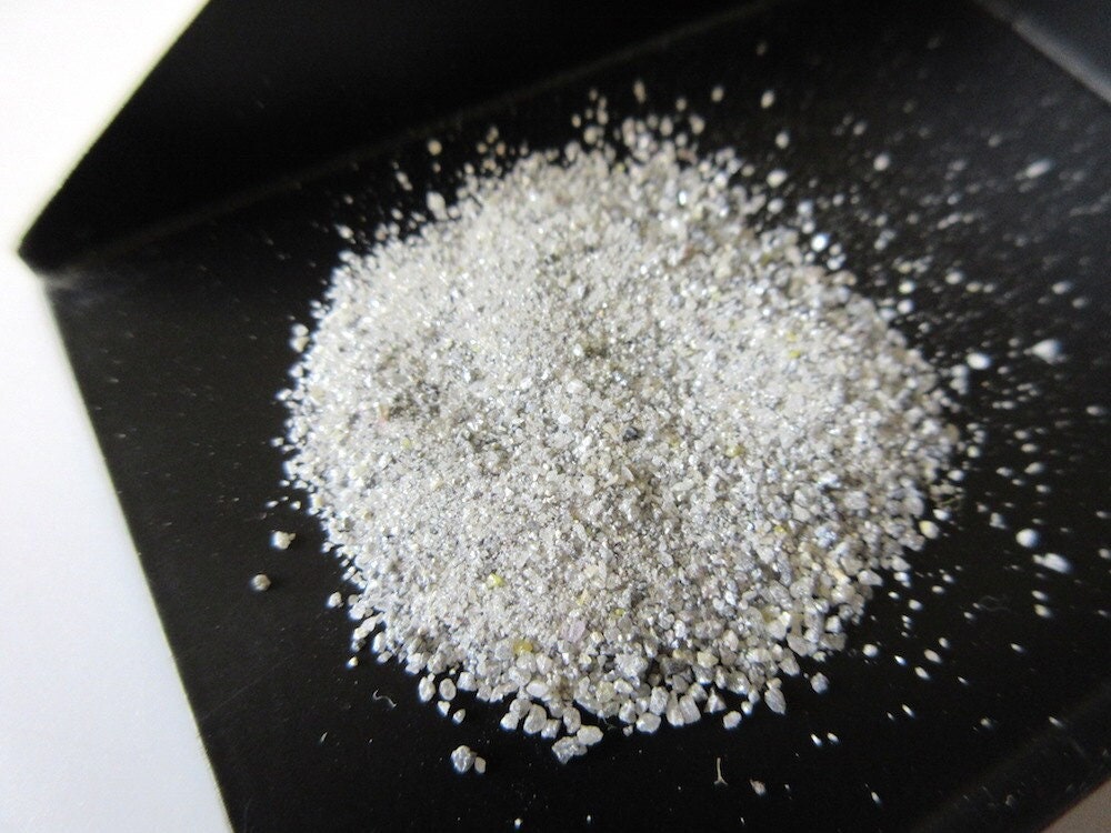 10.00 Cts RAW NATURAL WHITE REAL DIAMOND DUST POWDER ROUGH LOT