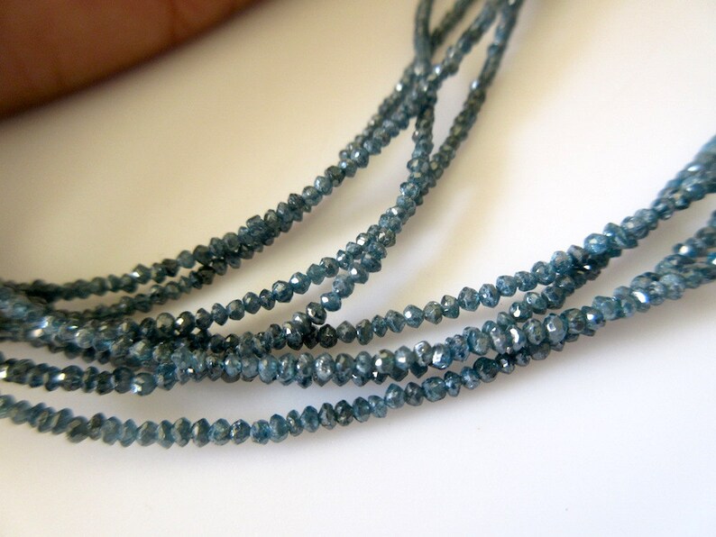 Details about 4 Inches Blue Faceted Rondelle Beads Natural Raw Rough Diamond 2mm TT01 Details about 4 Inches Blue Faceted Rondelle Beads Natural Raw Rough Diamond 2mm TT01