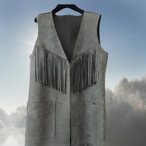 Fringe vest plus size online