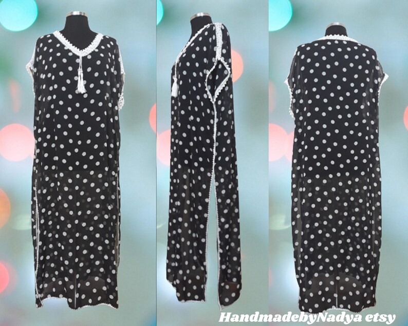This boho dress  featuring handiwork crochet details that add a touch of feminine charm. With a nice loose fit suitable for most body types, this semi-sheer chiffon maxi dress is both comfortable and stylish.