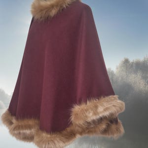 Alpaca fibers are soft, lightweight, and warmer than standard wool, while the wool adds durability and insulation. Together, they create a cozy fabric perfect for cold weather.