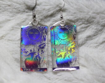 Clear Resin Holographic Tarot Cards