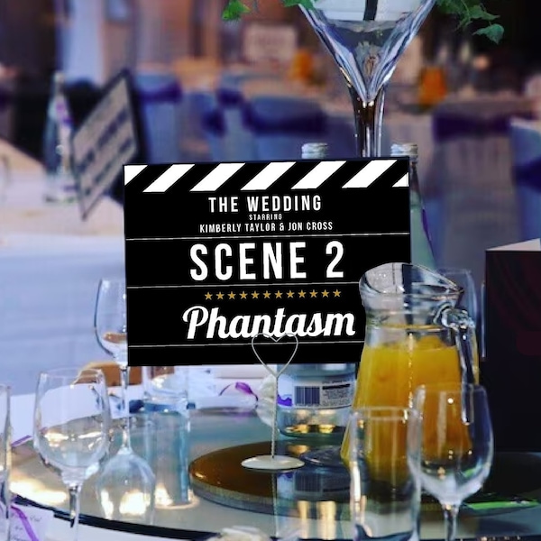 Personalised Name Table Pieces - Etsy UK